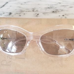 Prada lucite glasses